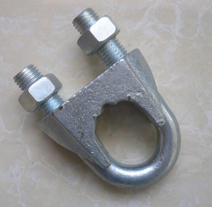 Galvanized U.S. type malleable steel Wire rope clips