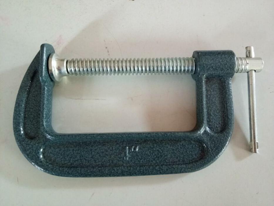 American type malleable casting iron heavy duty G clamp