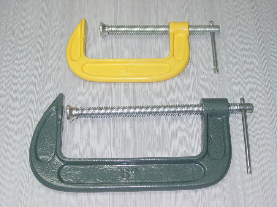 American type nodular casting iron heavy duty G clamp